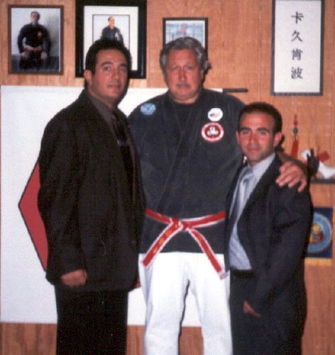 Great friend and mentor, GM Bob Maschmeier (Halbuna Kajukenbo), with Master Nelson Pinto  